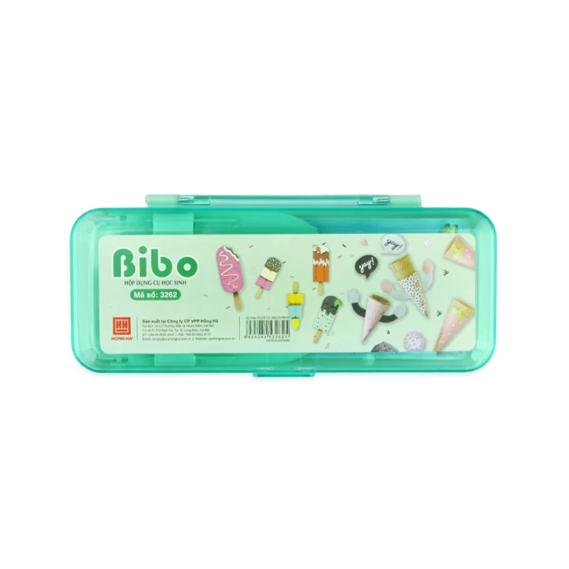 Hộp dụng cụ học sinh Bibo có khay