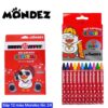 Sáp 12 màu mondez , sáp màu an toàn cho các bé tập vẽ