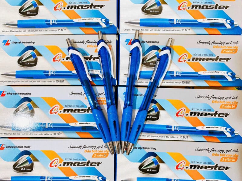 Bút Thiên Long Gel029 chính hãng,đầu bi 2 viên bi viết cực êm